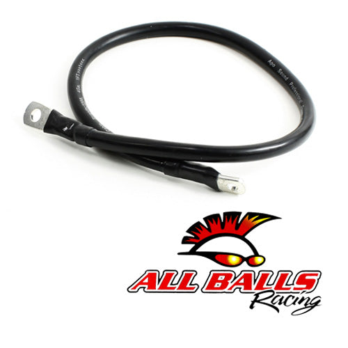 All Balls Racing 23 Black Battery Cable 132150