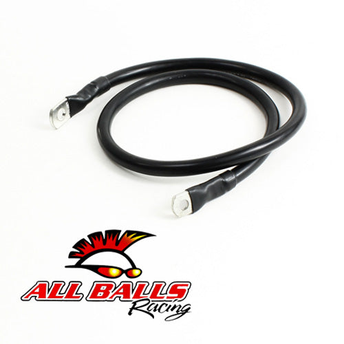 All Balls Racing 27 Black Battery Cable 132154