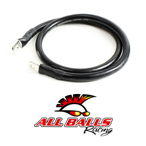 All Balls Racing 29 Black Battery Cable 132156