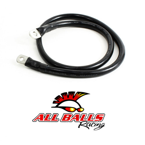 All Balls Racing 30 Black Battery Cable 132158