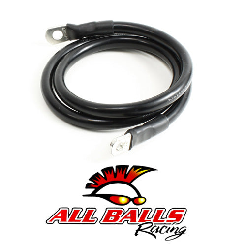 All Balls Racing 33 Black Battery Cable 132162