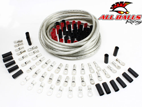 All Balls Racing Clear 25 Battery Cable Kit 132209