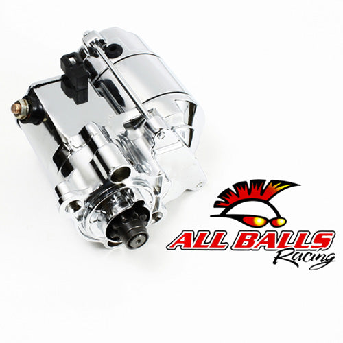 All Balls Racing Big Twin Starter, 1.4kw, Chrm,Sportster 132242