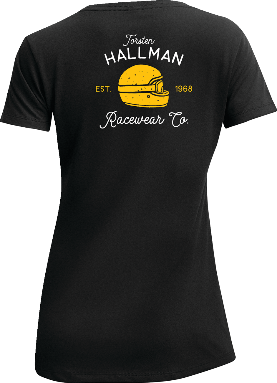 THOR Women's Hallman Garage T-Shirt - Black - Large 3031-4132