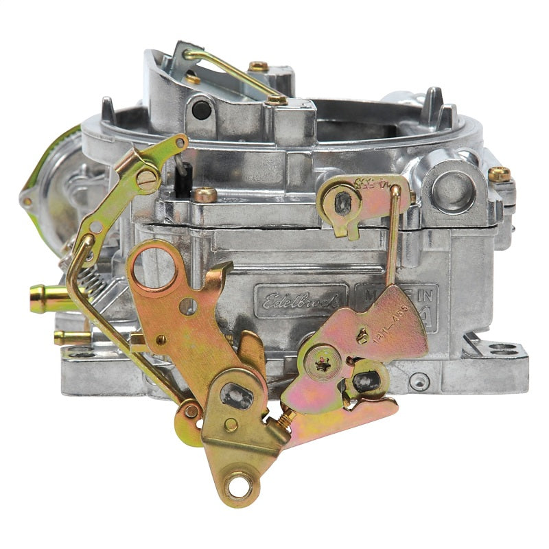 Edelbrock Carburetor Performer Series 4-Barrel 600 CFM Electric Choke Satin Finish 1406