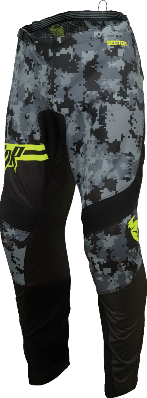 THOR Sector DIGI Pants - Green/Camo - 36 2901-11031