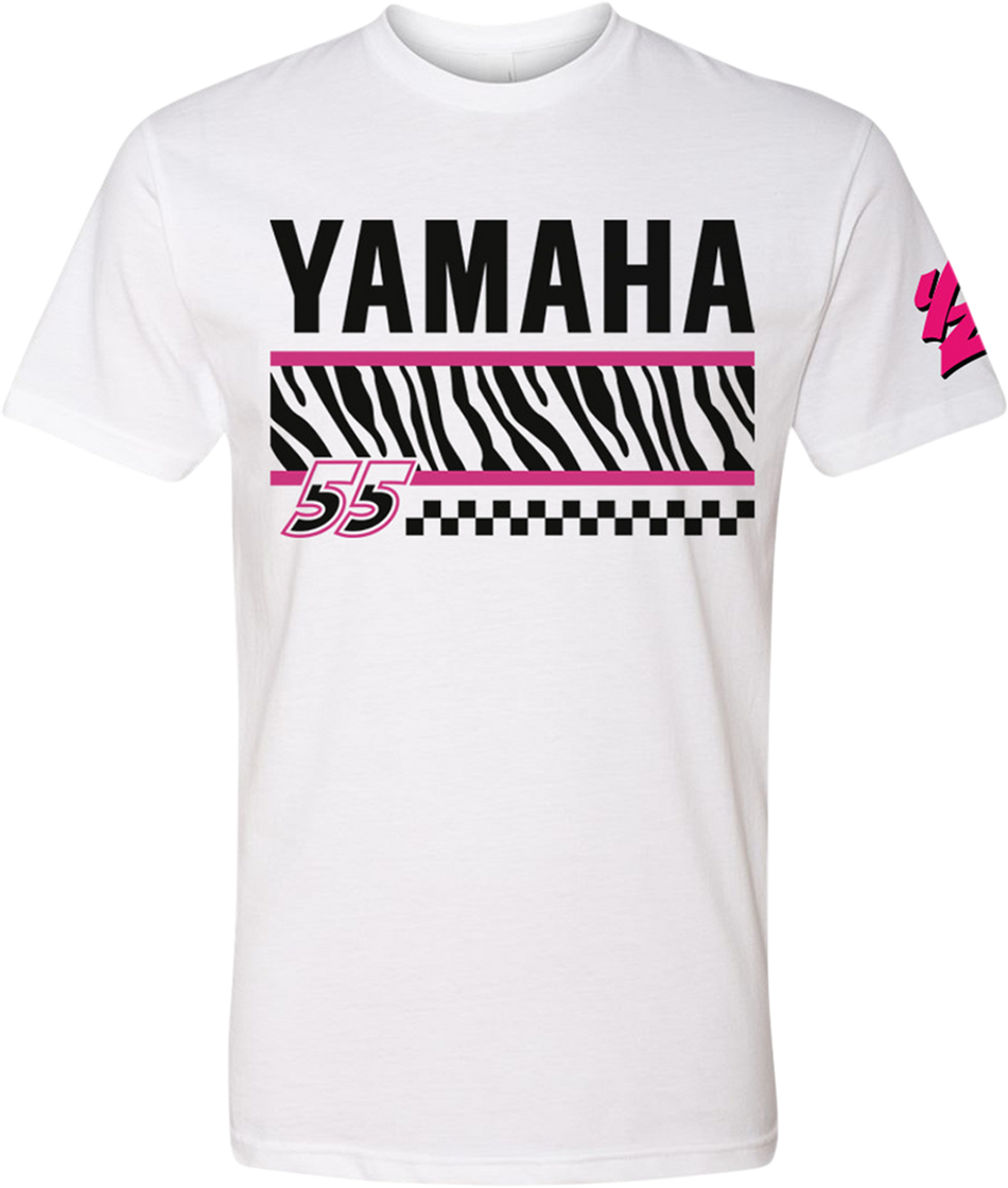 YAMAHA APPAREL Yamaha Motosport T-Shirt - White - 2XL NP21S-M1946-2X