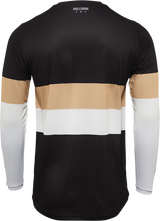 THOR Hallman Differ Draft Jersey - Black/Latte - Large 2910-6594