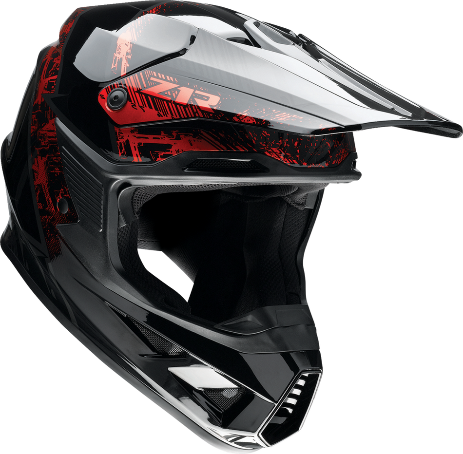 Z1R F.I. Helmet - Fractal - MIPS - Red - XS 0110-7780