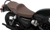 Z1R Low TR Seat - Double Diamond - Brown - Vinyl 0810-2221