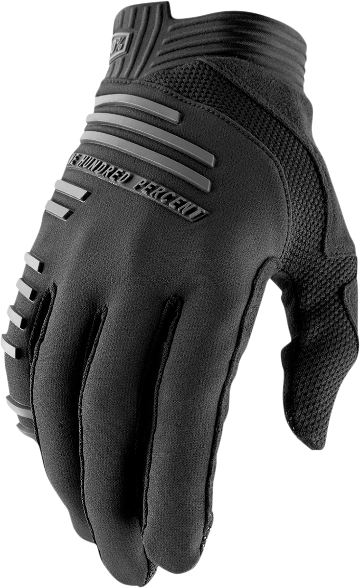 100% R-Core Gloves - Black - Medium 10027-00001