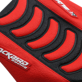 Funda para asiento BLACKBIRD RACING Double Grip 3 - Negro/Rojo - CRF 1147HUS 