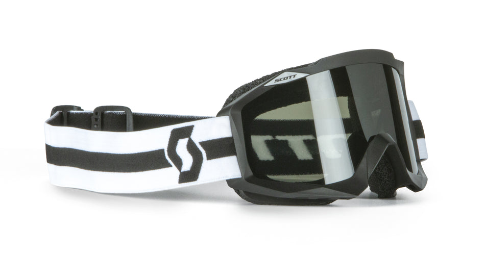 SCOTT Hustle Aqua Goggle Black With Dark Grey Lens 276512-0001053