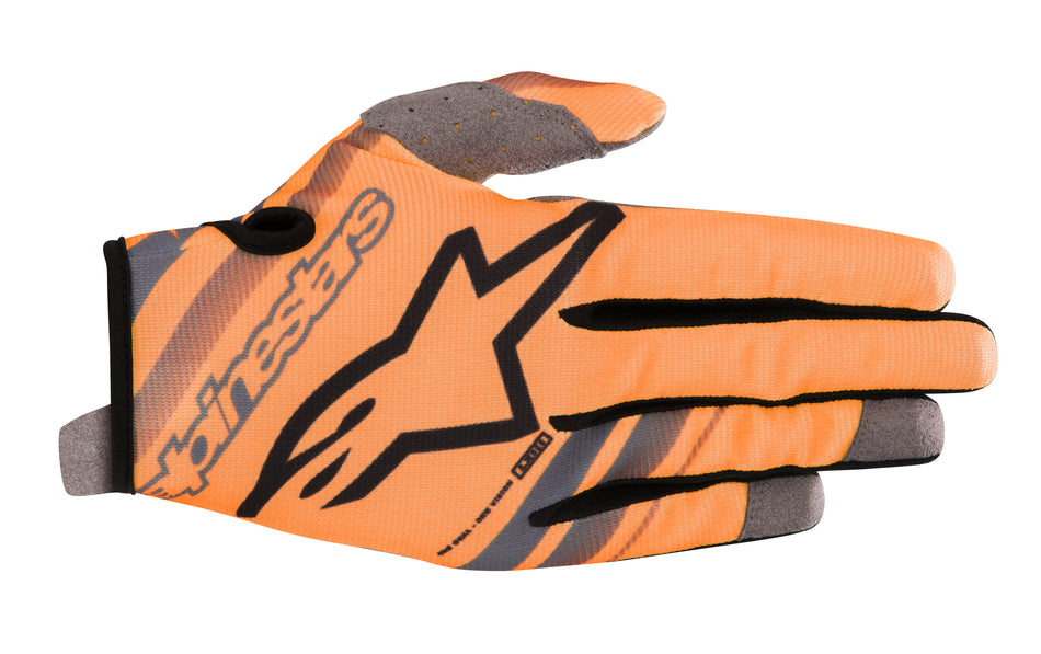 ALPINESTARS Youth Radar Gloves Orange/Black Yxs 3541819-451-XS