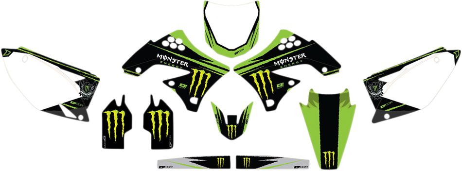 D'COR VISUALS Graphic Kit - Monster Energy 20-20-458