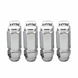 McGard Hex Lug Nut (Cone Seat / Duplex) 9/16-18 / 7/8 Hex / 2.5in. Length (8-Pack) - Chrome 64806