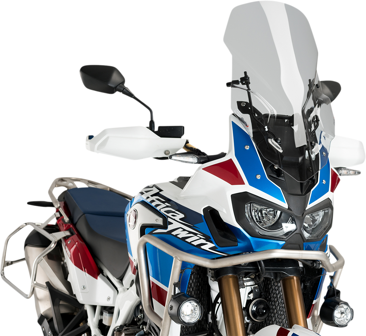 PUIG HI-TECH PARTS Touring Windscreen - Smoke - Africa 3714H