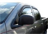 AVS 02-08 Dodge RAM 1500 Quad Cab Ventvisor In-Channel Front & Rear Window Deflectors 4pc - Smoke 194623