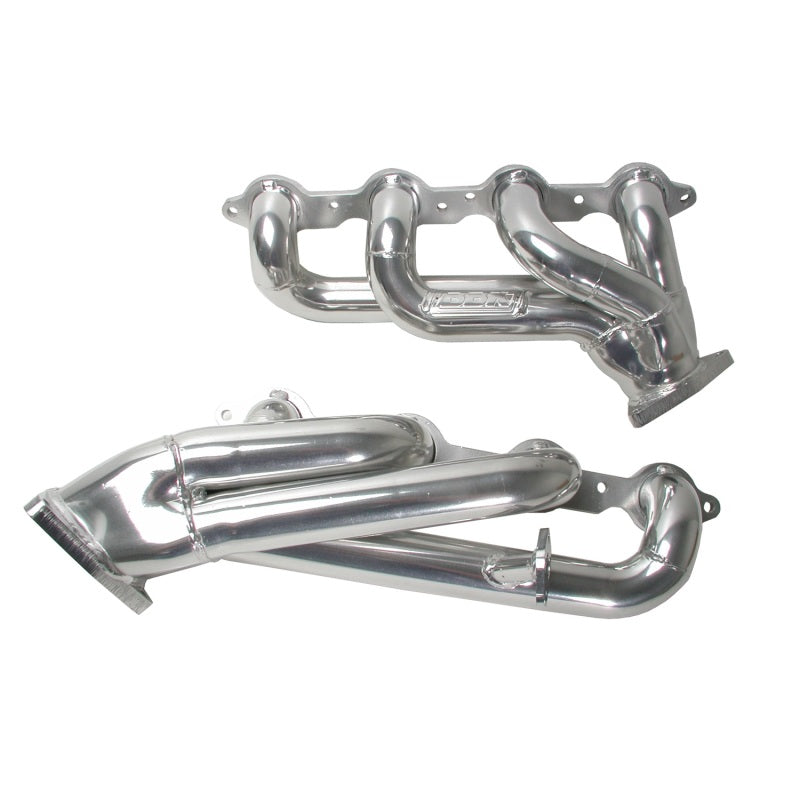 BBK 99-04 GM Truck SUV 6.0 Shorty Tuned Length Exhaust Headers - 1-3/4 Silver Ceramic 40060