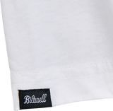 BILTWELL Camiseta raglán 1985 para mujer - Negro/Blanco - Pequeña 8144-060-002 