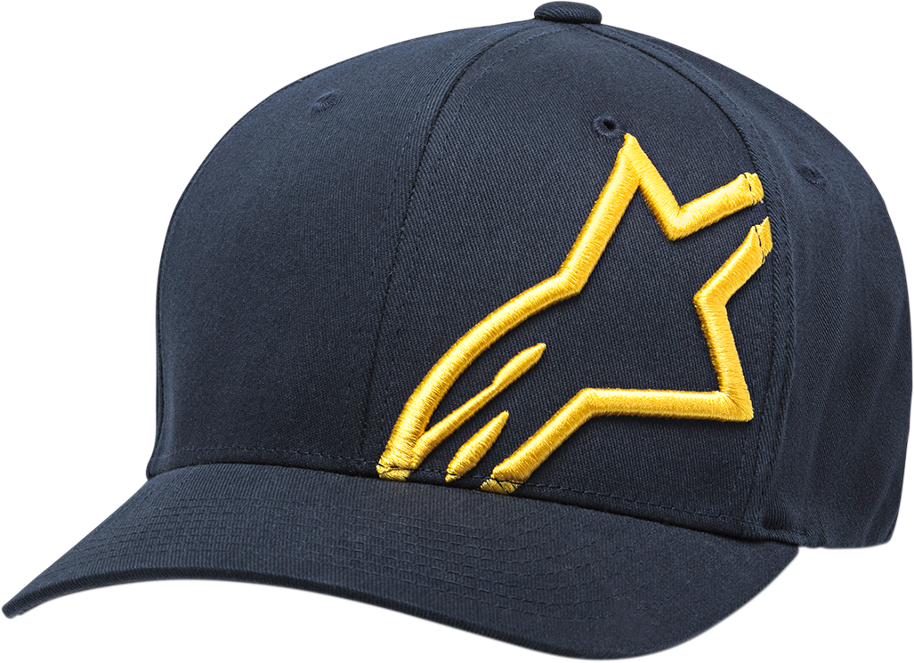 Gorro ALPINESTARS Corp Shift 2 - Azul marino/Dorado - Pequeño/Mediano 1032810087059SM 