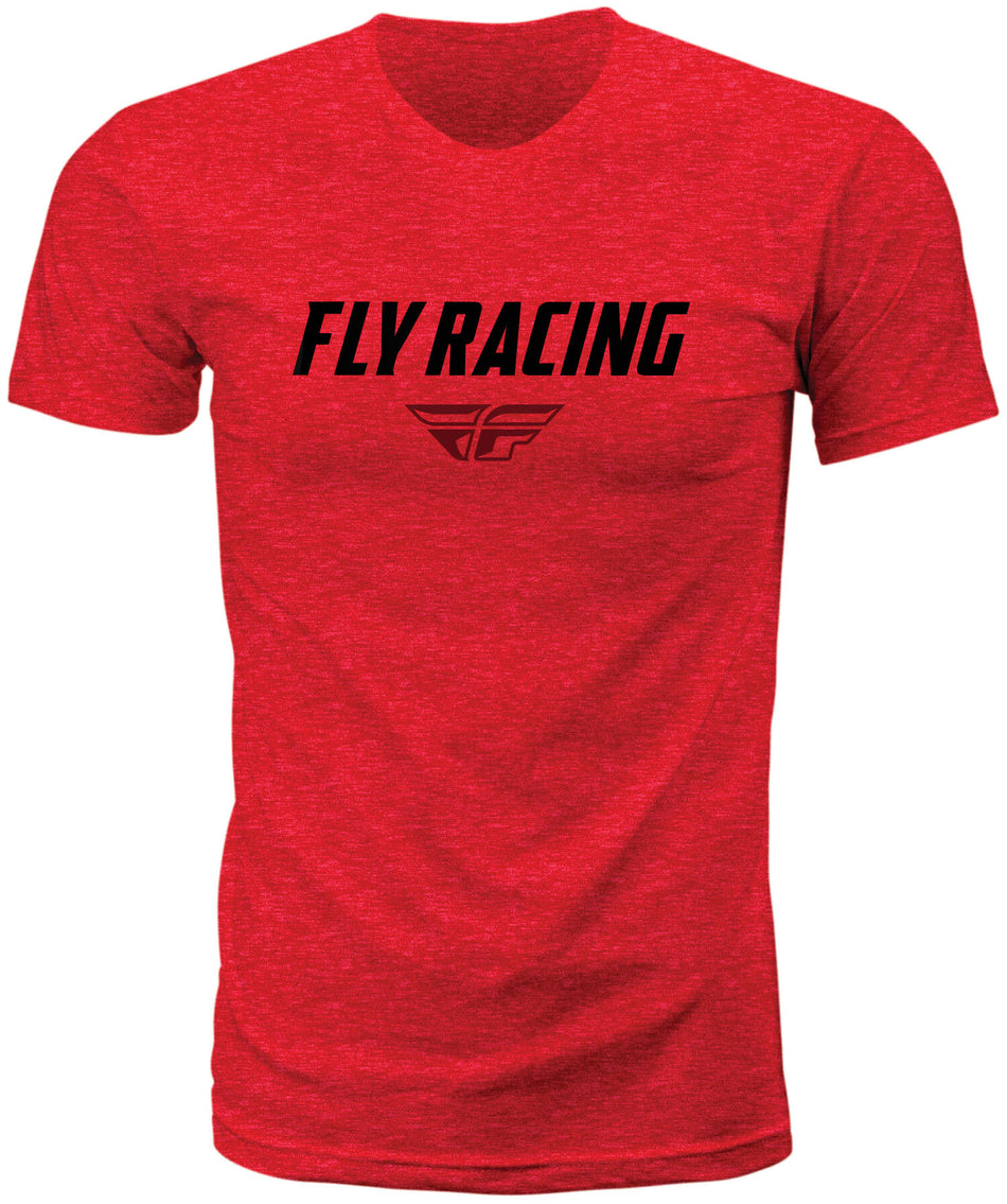 FLY RACING Fly Evo Tee Red Heather Md 352-0626M