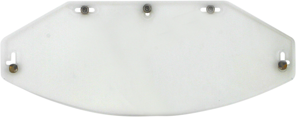 AFX Vintage 5-Snap Shield - Flat - Clear 0131-0121