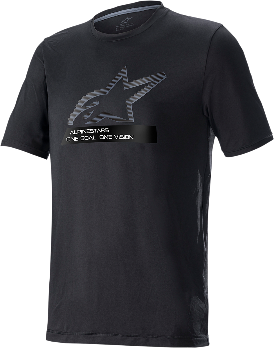 ALPINESTARS Ageless V3 Tech T-Shirt – Schwarz – Größe L 1100022-10-LG