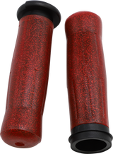 Puños AVON GRIPS - Old School - Acelerador por cable - Rojo brillante OLD-69-SRED-FLY 