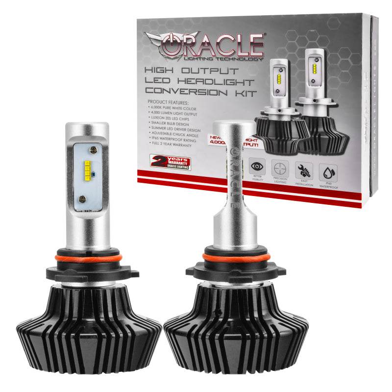 Oracle 9005 4000 Lumen LED Headlight Bulbs (Pair) - 6000K 5239-001