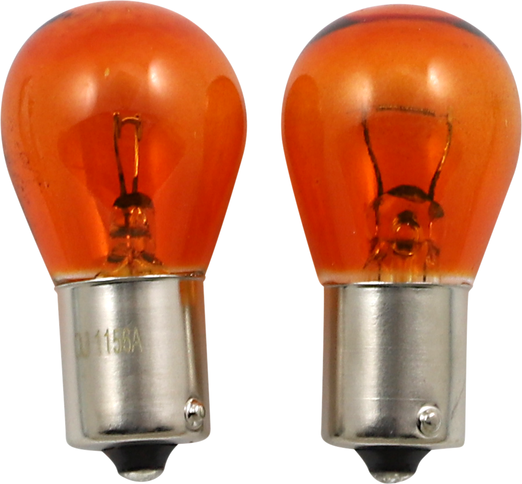 PEAK LIGHTING Miniature Bulb - 1156 - Amber 1156A-BPP