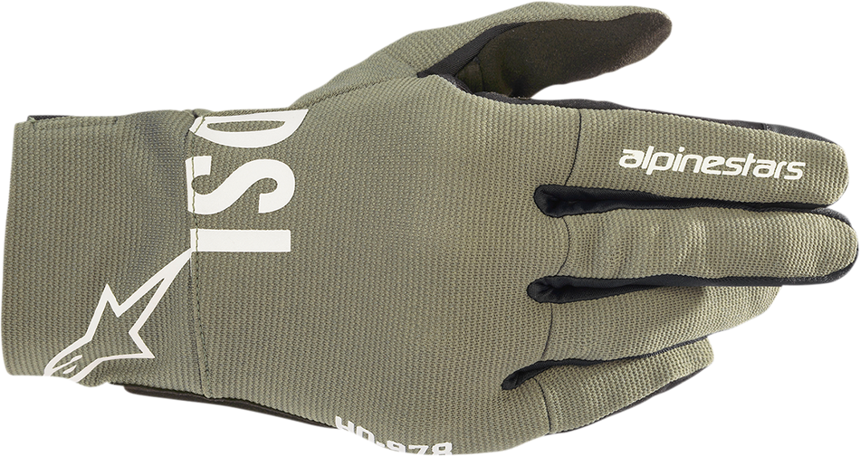 ALPINESTARS Shotaro Gloves - Military Green - Medium 3567421-608-M