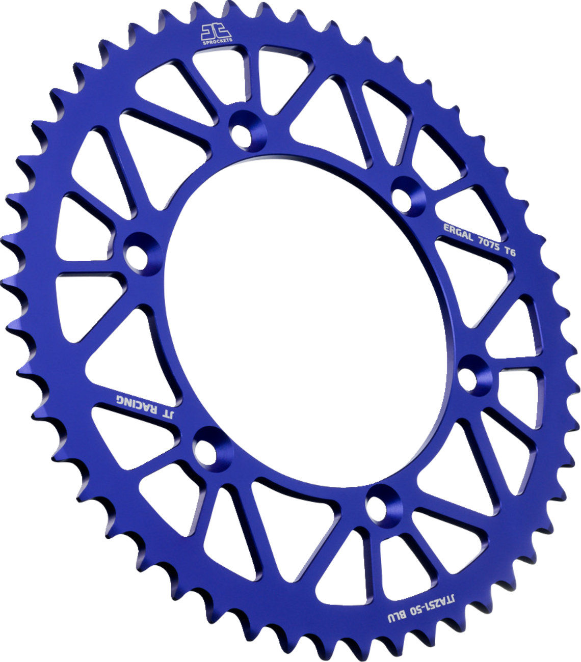 JT SPROCKETS Rear Sprocket - Blue - 50 Tooth - Yamaha JTA251.50BLU