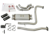 aFe POWER Rebel Series 2-1/2in 409 SS Cat Back Exhaust w/ Black Tips 16-17 Nissan Titan V8 5.6L 49-46126-B