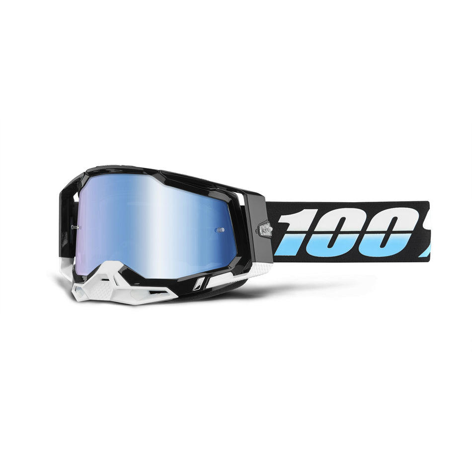 100% Racecraft 2 Goggle Arkana Mirror Blue Lens 50010-00023