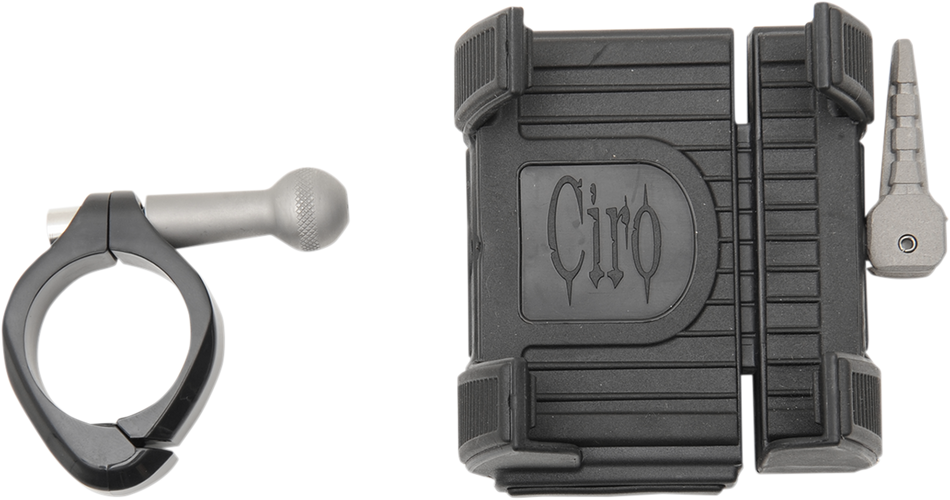 CIRO Smartphone/GPS Holder - w/o Charger - Black 50315