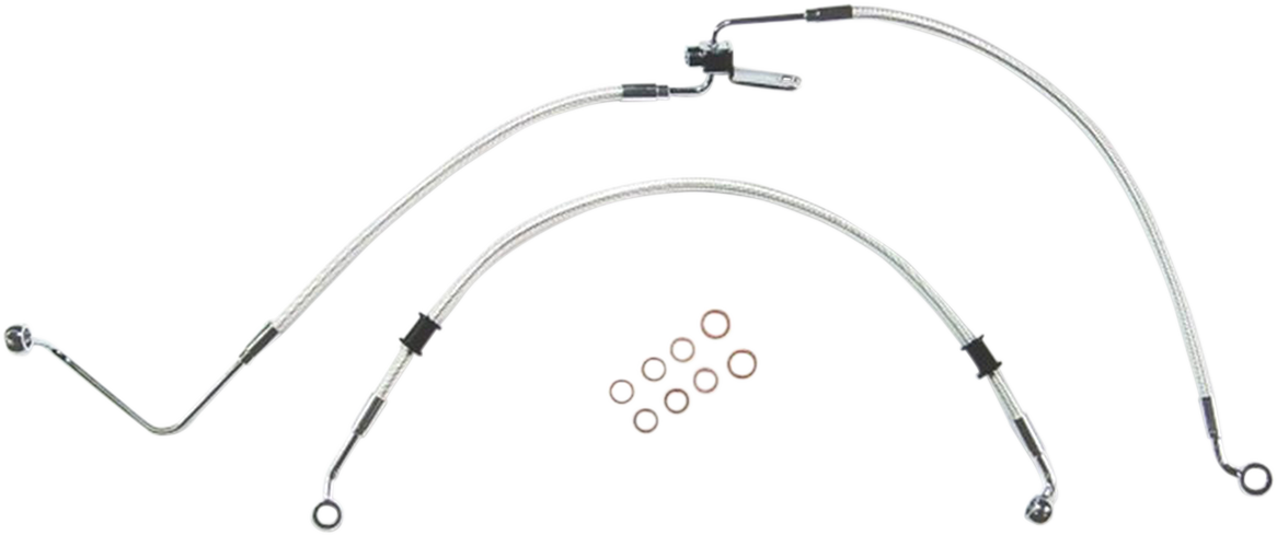 MAGNUM Brake Line - Rear - ABS - Sterling Chromite II AS3622