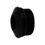 DeatschWerks 10AN ORB Male Plug Low Profile Internal Allen/Hex (Incl O-Ring) - Anodized Matte Black 6-02-0719-B