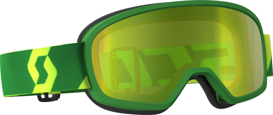 SCOTT Goggle Buzz Pro Snow Green/Yellow W/Yellow Lens 262588-1412029