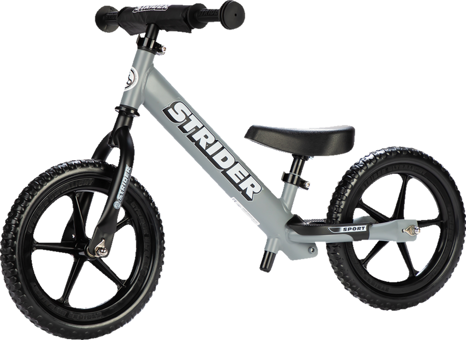 STRIDER 12" Sport Balance Bike - Matte Gray ST-S4MG