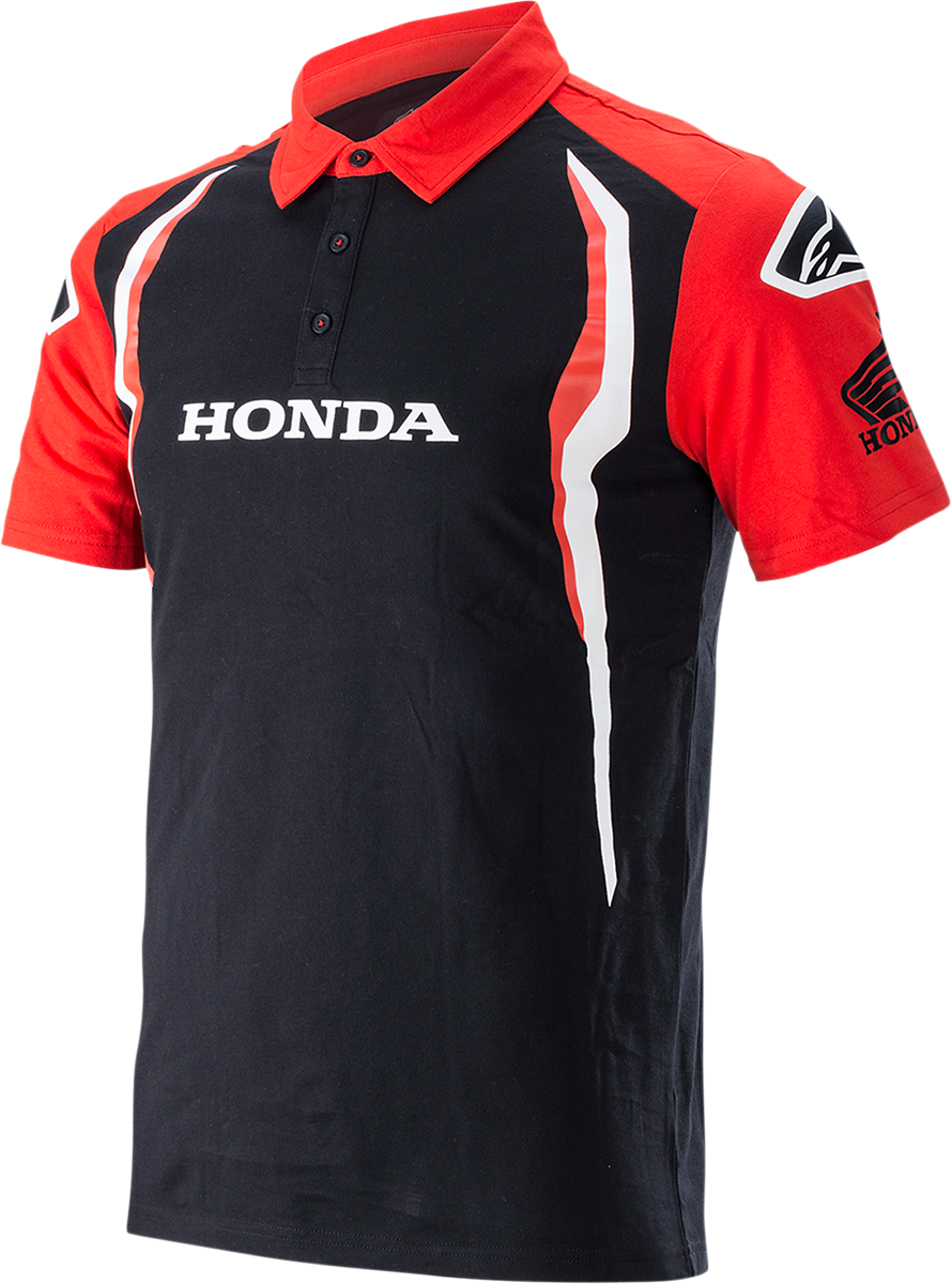 ALPINESTARS Honda Polo Shirt - Red/Black - Medium 1H20-41220-M