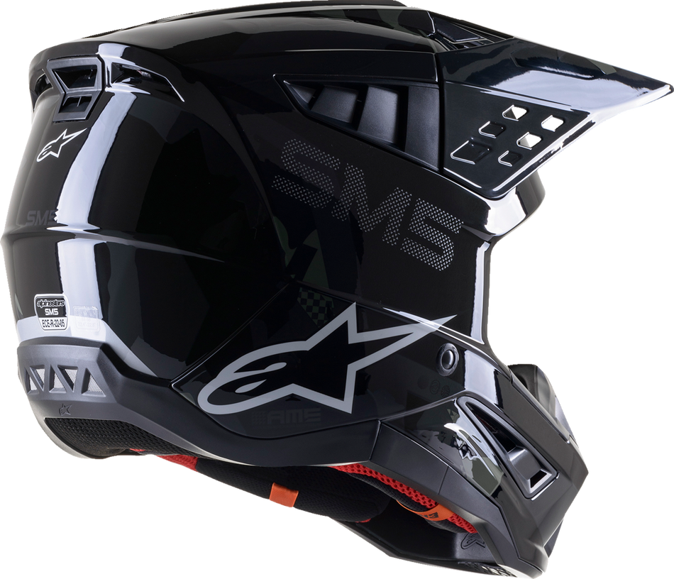 ALPINESTARS SM5 Helmet - Rover - Black/Anthracite/Camo - XL 8303921-1185-XL