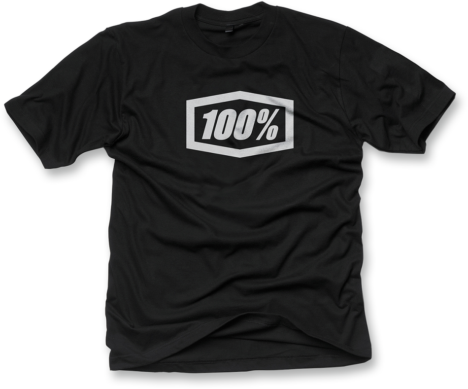 100% 100% Icon T-Shirt - Black - Medium 20000-00021