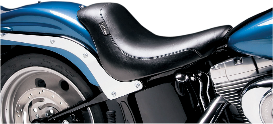 LE PERA Silhouette Solo Seat - Smooth - Black - FXST '06-'10 LGK-850