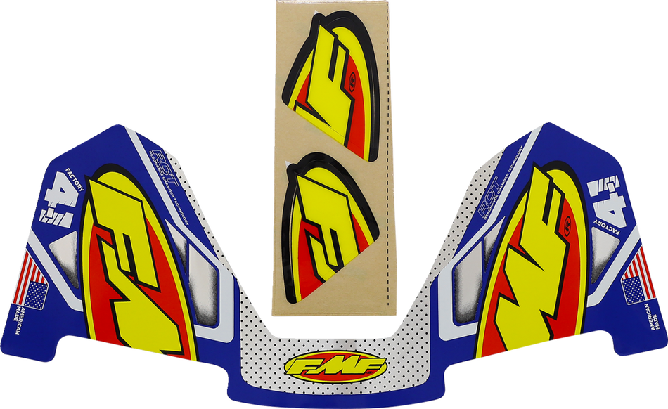 FMF Exhaust Replacement Decal - Colorways 4.1 014849 1860-2112
