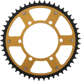 SUPERSPROX Stealth Rear Sprocket - 49 Tooth - Gold - Kawasaki/Yamaha/Suzuki RST-486-49-GLD