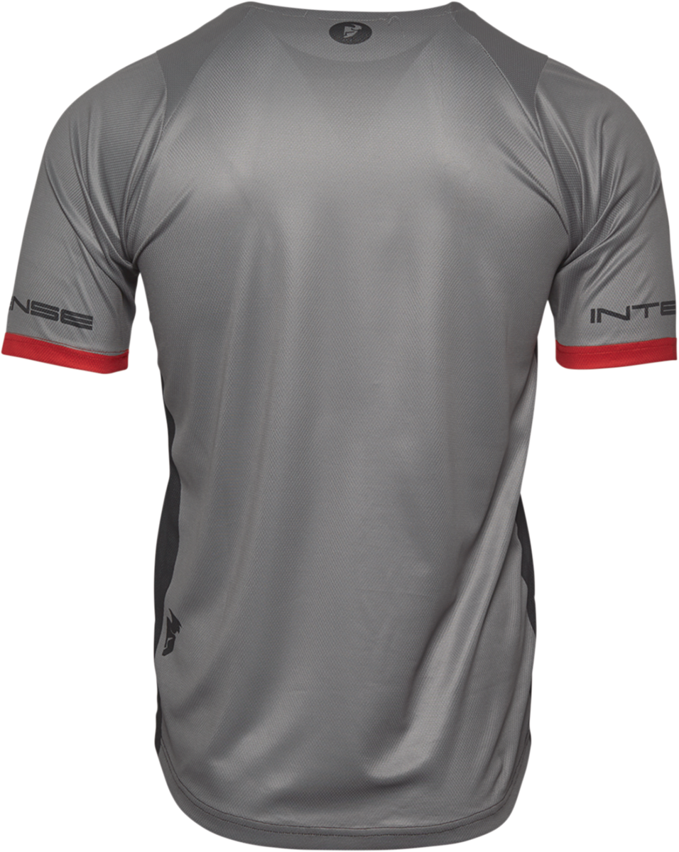 THOR Intense Team Jersey - Short-Sleeve - Black/Gray - XS 5120-0056