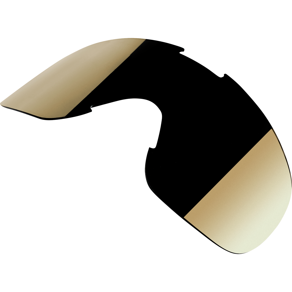 Lentes para gafas BILTWELL Overland - Espejo dorado/humo 2112-22 