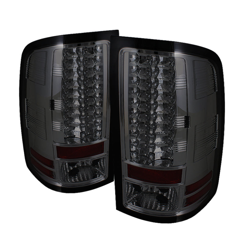 Spyder GMC Sierra 07-13 (Not fit 3500 Dually 4 Rear Wheels)LED Tail Lights Smoke ALT-YD-GS07-LED-SM 5014962