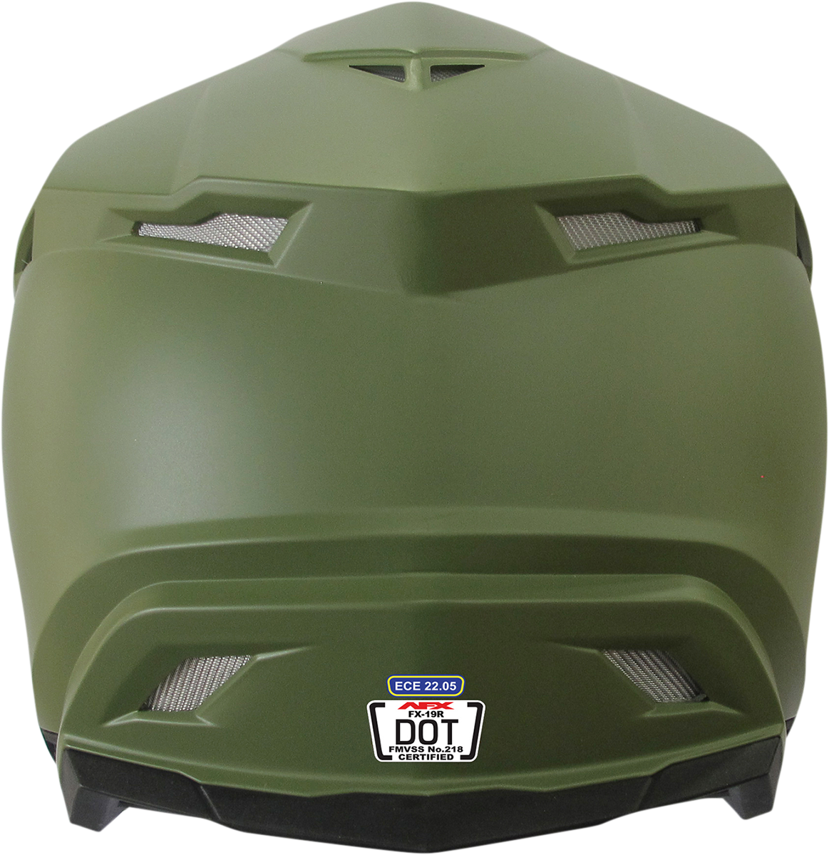 AFX FX-19R Helmet - Matte Olive - XS 0110-7039